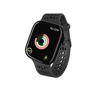 Decoded Ares O Watch Band Bande Noir Silicone pour Apple Watch 38mm / 40mm / 41mm / 42mm