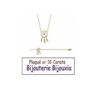 Bracelet Attrape Rêve Pierre Turquoise Plaqué or 18 CARATS