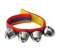 Bracelet Avec 4 Clochettes Rouge TU