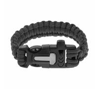 Bracelet avec allume-feu Paracord Badger Outdoor - Black