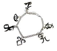 Bracelet avec breloques de « La cité des ténèbres » par Beaux Bijoux - Avec pochette en velours