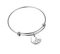 Bracelet avec citation de Hamilton « I'm Not Throwing Away My Shot » - Cadeau musical de Broadway, Métal,