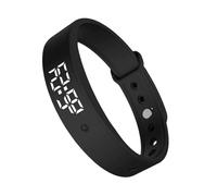 Bracelet avec minuterie silencieuse - Organisateur de réveils avec Vibration, 3 rappels Quotidiens avec Fonction discrète | Utilisation des Supports Adultes Adolescents Hommes Femmes âgés