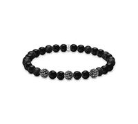 Bracelet avec obsidienne et zircone de THOMAS SABO