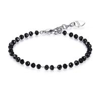 Bracelet avec perles noires Happy SHAC49
