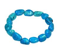Bracelet avec pierre de naissance Scorpion - Turquoise howlite