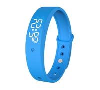 Bracelet avec réveil Vibrant - Horloge avec minuterie silencieuse, 3 alarmes Quotidiennes réglables, Horloge numérique Durable | Organisateur de Rappel pour Adultes Hommes Femmes Adolescentes