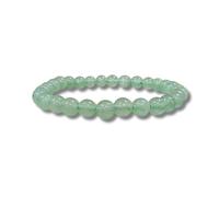Bracelet Aventurine, lithothérapie, pierre naturelle, femme Bracelet perles rondes 6mm, diamètre 18cm