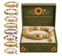 Bracelet bénédiction en édition limitée 2026 avec boîte cadeau de qualité supérieure, bracelets de bénédiction abeille colibri pour femme, cadeau réglable pour femme, maman, sœur et amis, One size