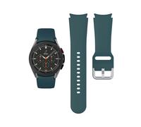 Bracelet (bleu étoile) pour montre connectée Samsung Galaxy Watch 4 Classic 46 mm 42 mm en silicone