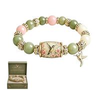 Bracelet Bluebird Blessings en édition limitée 2026, amour, paix et bénédictions du printemps, bracelets de perles inspirants en forme de colibri, avec motif oiseau et papillon, pour maman (TypeA)