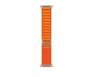 Bracelet Boucle Alpine pour Apple Watch 49 mm - S - Orange