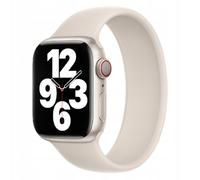 Apple Bracelet Boucle unique Watch Series 1 á 10 / SE / Ultra (2) (44/45/46/49 mm) Taille 9 Lumière stellaire Starlight