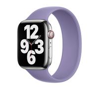 Apple Bracelet Boucle unique en Silicone Watch | 44/45/46/49 mm Taille 7 English Lavender Violet