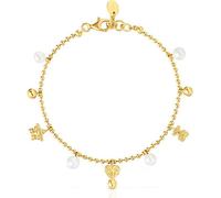 Bracelet boule doré avec perles et pendentifs Grain 1004104300