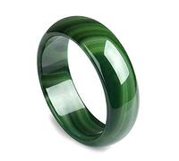 Bracelet Bracelet en Jade Classique pour Femmes, Bracelets en Chaîne De Jade À Main Vert Clair Naturel, Bracelet en Jade avec Pierres Précieuses en Jadéite, 58-64 Mm,62-64mm