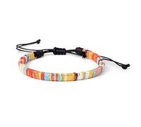 Bracelet Bracelet Perles Message Quartz Bracelet Hommes Bracelets Faits À La Main Bijoux Wrap Bracelets Réglable Hommes Et Femmes Cheville Bracelets Largeur Femmes Couple Messages Quartz (I, A)