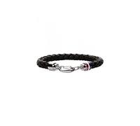 Tommy Hilfiger Jewelry Bracelet en Cuir Tressé pour Homme Couleur Noire - 2700510