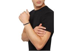 Bracelet - Breil - B Fence - Acier Ip Gun - Sodalite - Couleur Noir