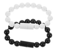 Bracelet Câble de Données USB-c Magnétique 2 Pièces en Acrylique