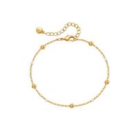 Bracelet Cadeau Largeur Argenté Bijoux à plusieurs rangs, bracelet à perles, bracelet à breloques en de cœur, bracelet en perles pour femme Mamie Avec 2 Avec Couleurs Bijoux (Gold, One Size)