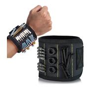 Bracelet Camerazar avec aimant pour le rangement du métal, fibre de nylon, velcro ajustable