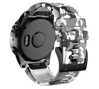 Bracelet camouflage en silicone à libération rapide compatible avec Garmin Fenix 7X/6X/5X, Garmin Fenix 7/6/5, Garmin Approach S62/Instinct/Instinct2, for Instinct/ Instinct 2/ Approach S62