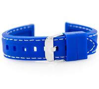 Bracelet caoutchouc pour montre U20 - bleu 20 mm