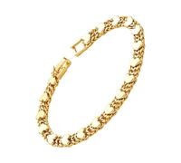 Bracelet Chaîne À Maillons Cœur Bijou de Poignet Simple Fête Mariage | Bracelet Maillons Mode Petites Amies Épouses Mères Anniversaire Mariage Tenue Quotidienne Rendez-vous Fêtes