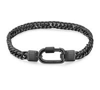Bracelet chaîne Brosway noir collection Naxos - homme