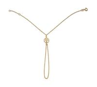 Bracelet chaîne de main""arbre de vie"" plaqué or 750/000garanti sans nickel