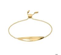 Bracelet Chaîne Femme ENTASIS Acier Doré Coulissant
