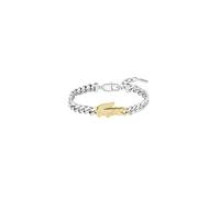 Bracelet Chaîne Homme en Acier Inoxydable - Finition Argent ou Doré - Collection ARTHOR - One Size - Bi-Color - Pour homme
