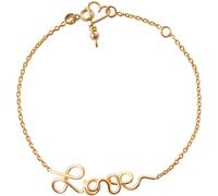 Bracelet chaîne Mon petit love goldfilled jaune