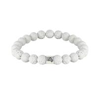 Bracelet Chakra Femme, 12 Signes De Constellation Bracelet Astrologique Du Zodiaque Pierre De Lave Blanche Naturelle Bracelet En Cristal De Guérison Bracelet Horoscope Pierre De Naissance Meilleur