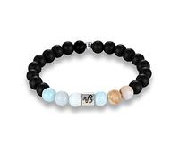 Bracelet Chakra Femme, Bracelet En Pierre D'Amazonite Naturelle Mate De 8 Mm 12 Constellation Signe Du Zodiaque Bracelet Divination Constellation Bracelet En Corde Zodiac Birthstone Couple Bracelet