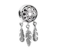 Bracelet Charms Argent 925 Amour & Amitié Fleur de Neige Perles de Charme DIY Bijoux Faire Berloque Durable Design