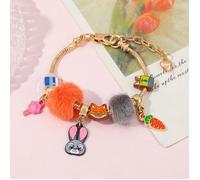 Bracelet Charms Fille - Disney Zootopie - Judy & Nick - Bijou Enfant Fantaisie Zootopia 2