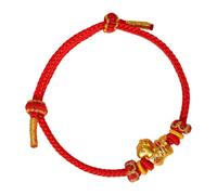 Bracelet Cheval Pour Poignet - Design Chinois 2026,Bracelet en Alliage Rouge pour Protection - Pour Enfants Adultes Porter Quotidien Vacances, verwijzen naar de beschrijving, fil métallique et coton