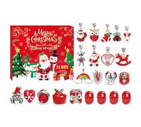 Bracelet Christmas Countdown Calendar - Diy Adjustable Charm Bracelets | 24 Days Christmas Calendar For Girls Teen Women | Making Holiday Party