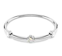 Bracelet Chroma, tailles mixtes, étoile, blanc, finition rhodium