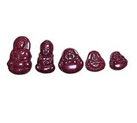 Bracelet cinabre Pendentifs porte-bonheur pour création de bijoux Cinabre Bouddha Guanyin Charms Méditation Ornement pour bracelets Collier Création et artisanat Attirent la richesse 1 PZ, 3