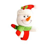 Bracelet claque de Noël - Ensemble de bracelet claque de Père Noël, bonbonnières de Noël | Jolies jouets de poignet pour poupées, excellent Noël, Fare riferimento alla descrizione, Peluche + velours