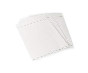 Bracelet COLOP e-mark 19 x 250 mm, blanc, pour impression individuelle avec le e-mark COLOP