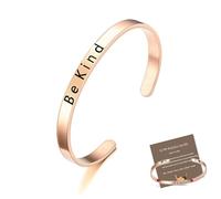 Bracelet coloré de motivation « Remember Who The F You Are » - En acier inoxydable - Message inspirant - Bracelet manchette tendance - Ouverture personnalisée - Bracelet réglable - Cadeau pour femme
