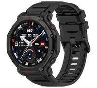 Bracelet compatible avec Amazfit T-Rex 3 Pro, 48 mm, bracelet de rechange étanche en silicone, bracelet de rechange pour montre Amazfit T-Rex 3 Pro, homme et femme, Eine Grösse, Silicone