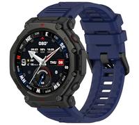 Bracelet compatible avec Amazfit T-Rex 3 Pro, 48 mm, bracelet de rechange étanche en silicone, bracelet de rechange pour montre Amazfit T-Rex 3 Pro, homme et femme, Eine Grösse, Silicone