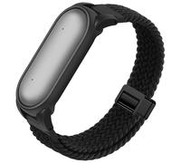 Bracelet compatible avec enregistreur vocal Plaud NotePin, sangle réglable en nylon respirant avec fermoir magnétique, accessoire pour enregistreur vocal NotePin AI - Noir