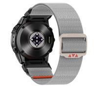 Bracelet Compatible avec Garmin Fenix 8 47mm/7/6/6 Pro/5/5 Plus, 22mm Nylon Réglable Bracelet de Remplacement Sport pour Forerunner 935/945/Instinct 2/Approach S60/S62