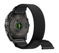 Bracelet Compatible avec Garmin Fenix 8 47mm/7/6/6 Pro/5/5 Plus, 22mm Tissu élastique Sport Nylon Bracelet pour Forerunner 935/945/Instinct 2/Approach S60/S62